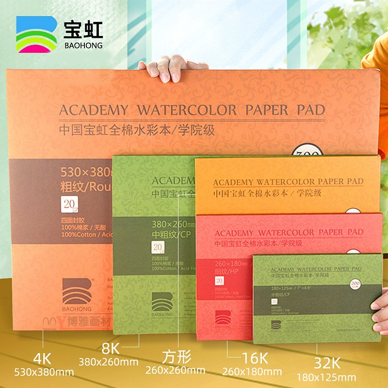 Photography Book - Album per Acquerello Baohong Academy, Carta
