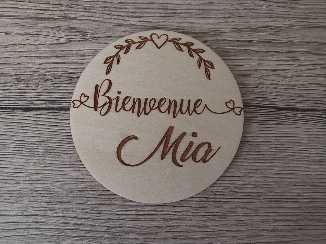 Photography Day - Nome personalizzato baby birth welcome milestone