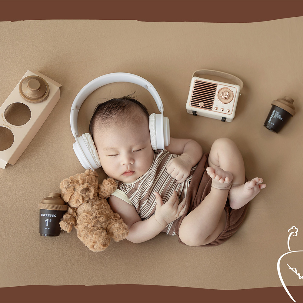 Photography Coffee - Set di accessori per fotografia neonato