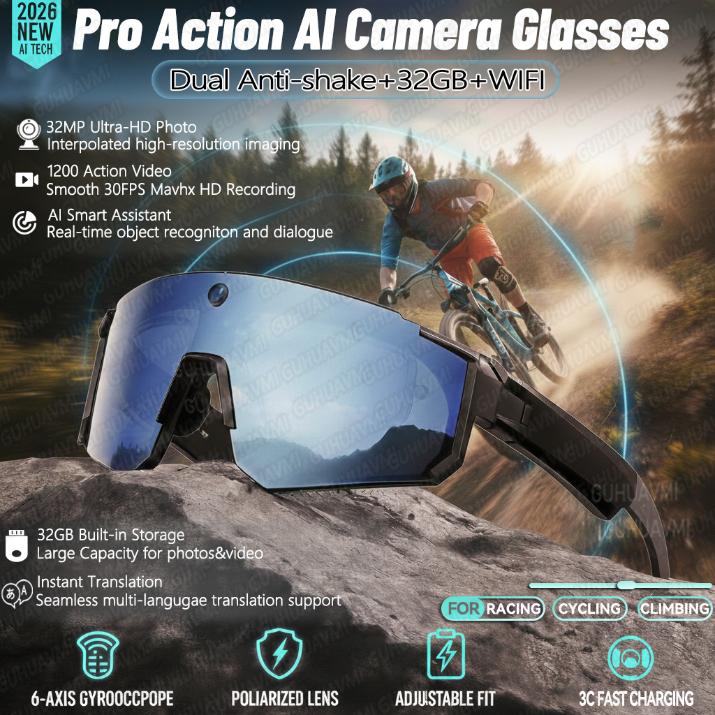 Photography Videography - Nuovi occhiali intelligenti AI per riprese