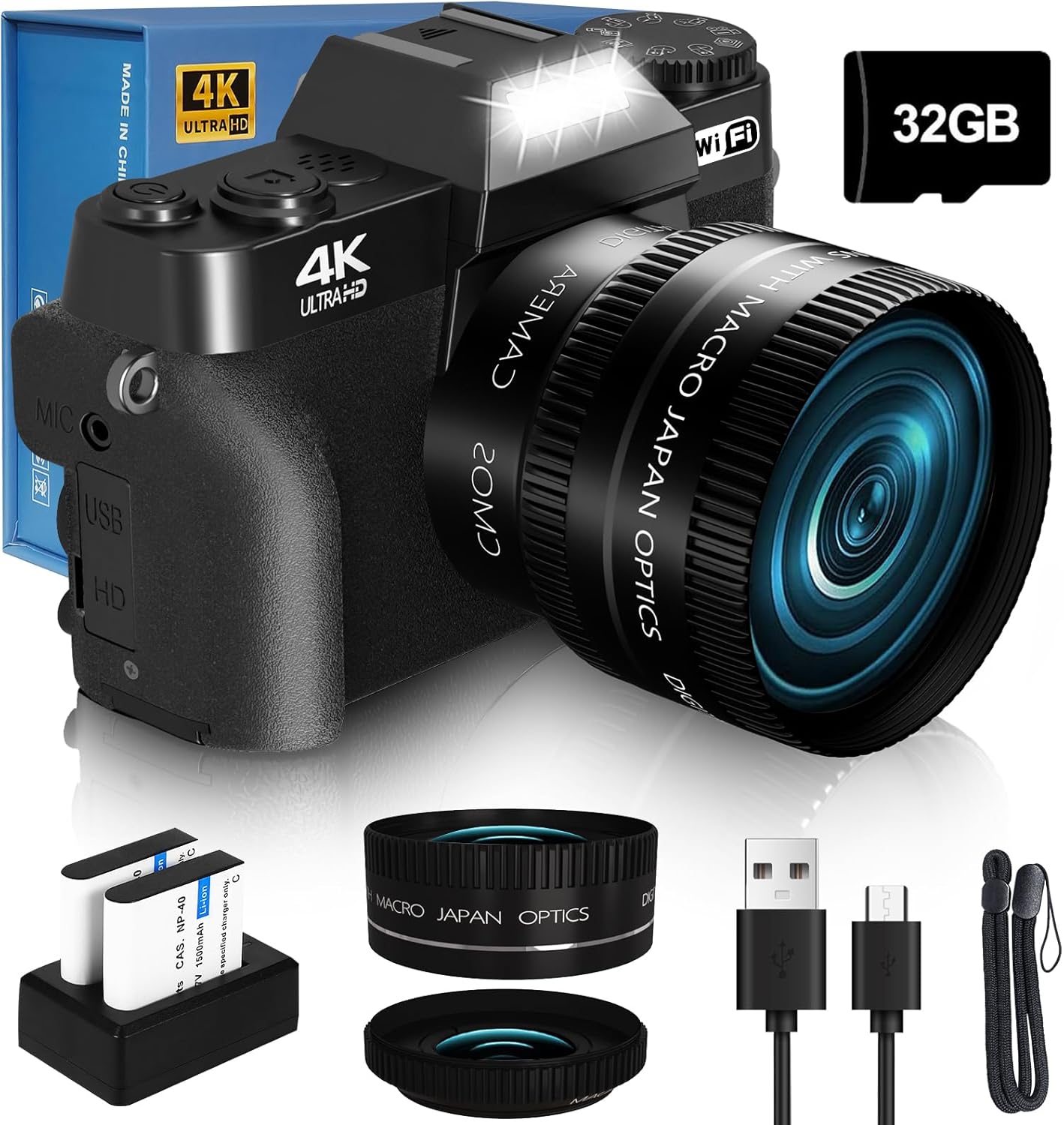 Photography Digital - Fotocamera Digitale per Vlogging e Fotografia