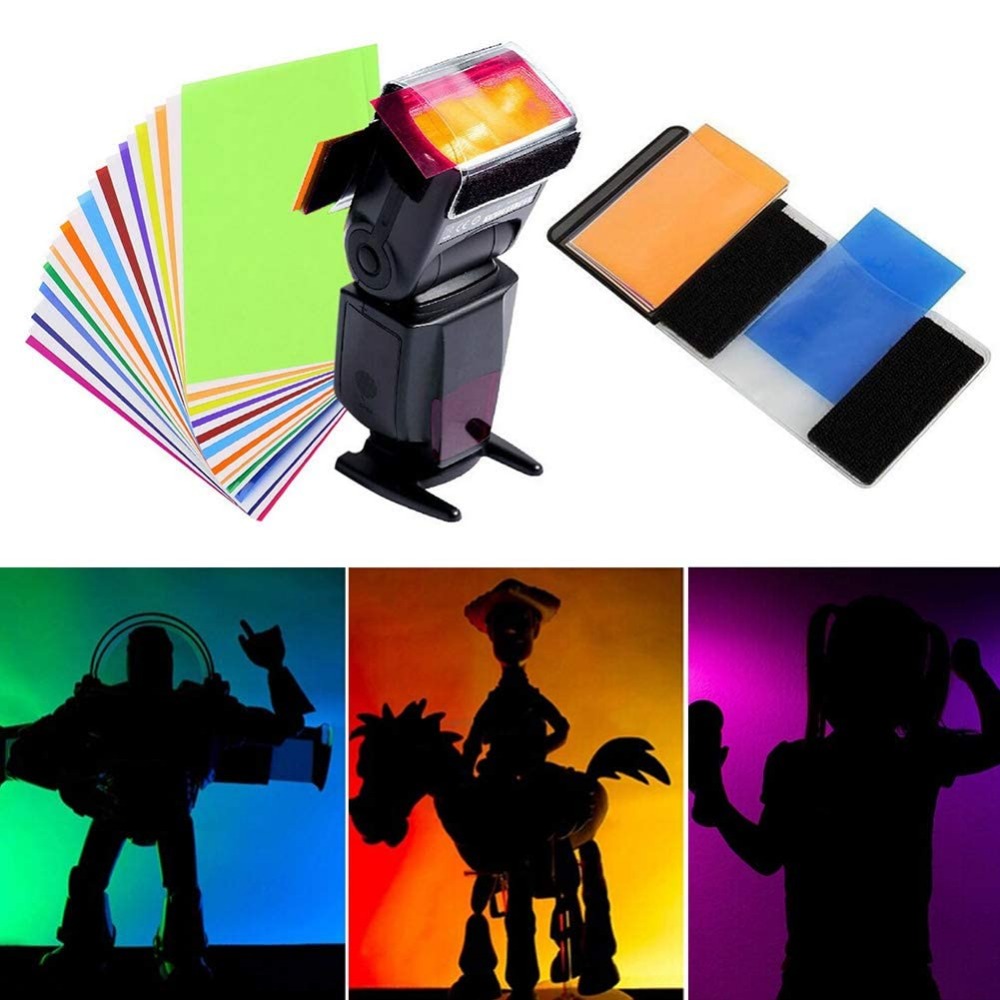 Photography Darkroom - Kit di 12 Gel Colorati per