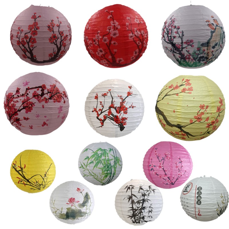Photography Day - Lanterna Cinese Stampata da 30cm, Decorazione