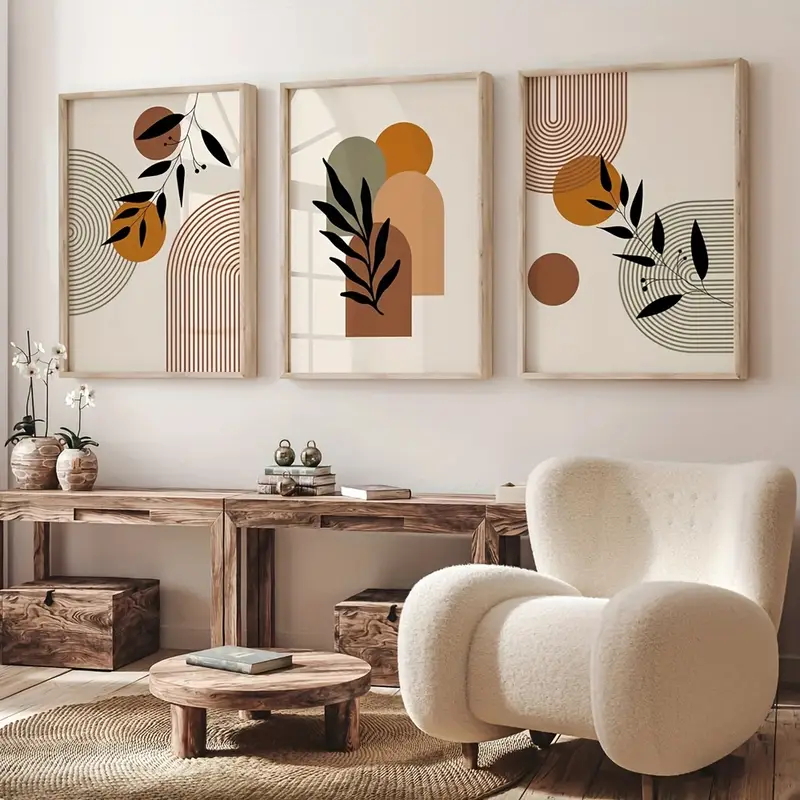 Photography Geometry - Set di 3 Poster Geometrici Astratti