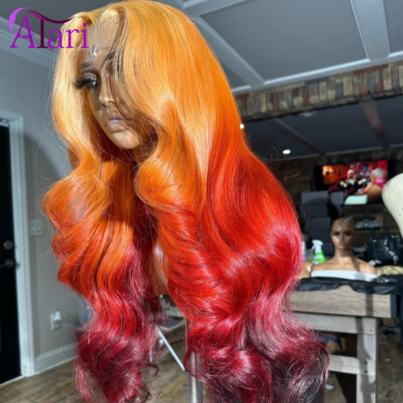 Ombre Orange Roots 13x4 Parruc - Photography Night recensione e prezzo