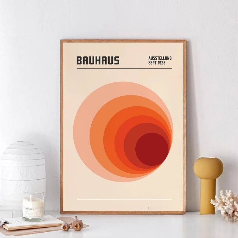Arancione Bauhaus Stampe d'art - Photography Geometry recensione e prezzo
