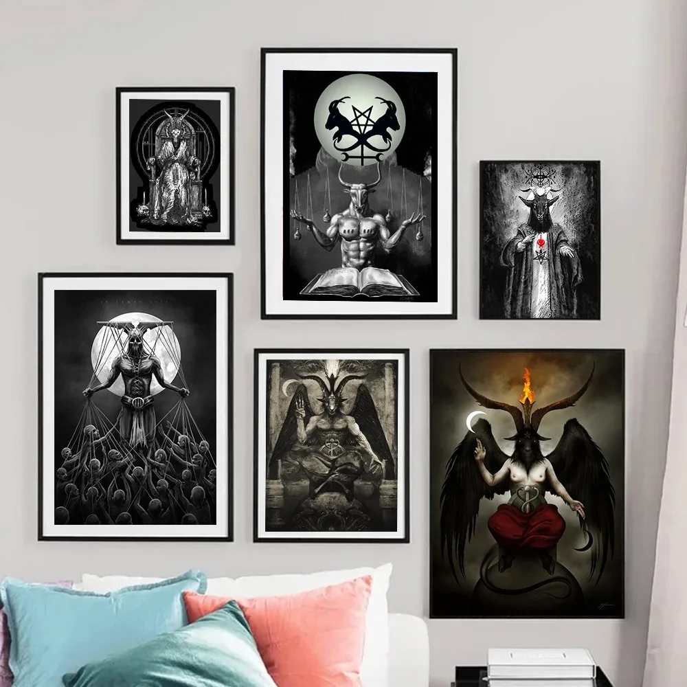 Dark Academia Art Baphomet Dem - Photography Night recensione e prezzo