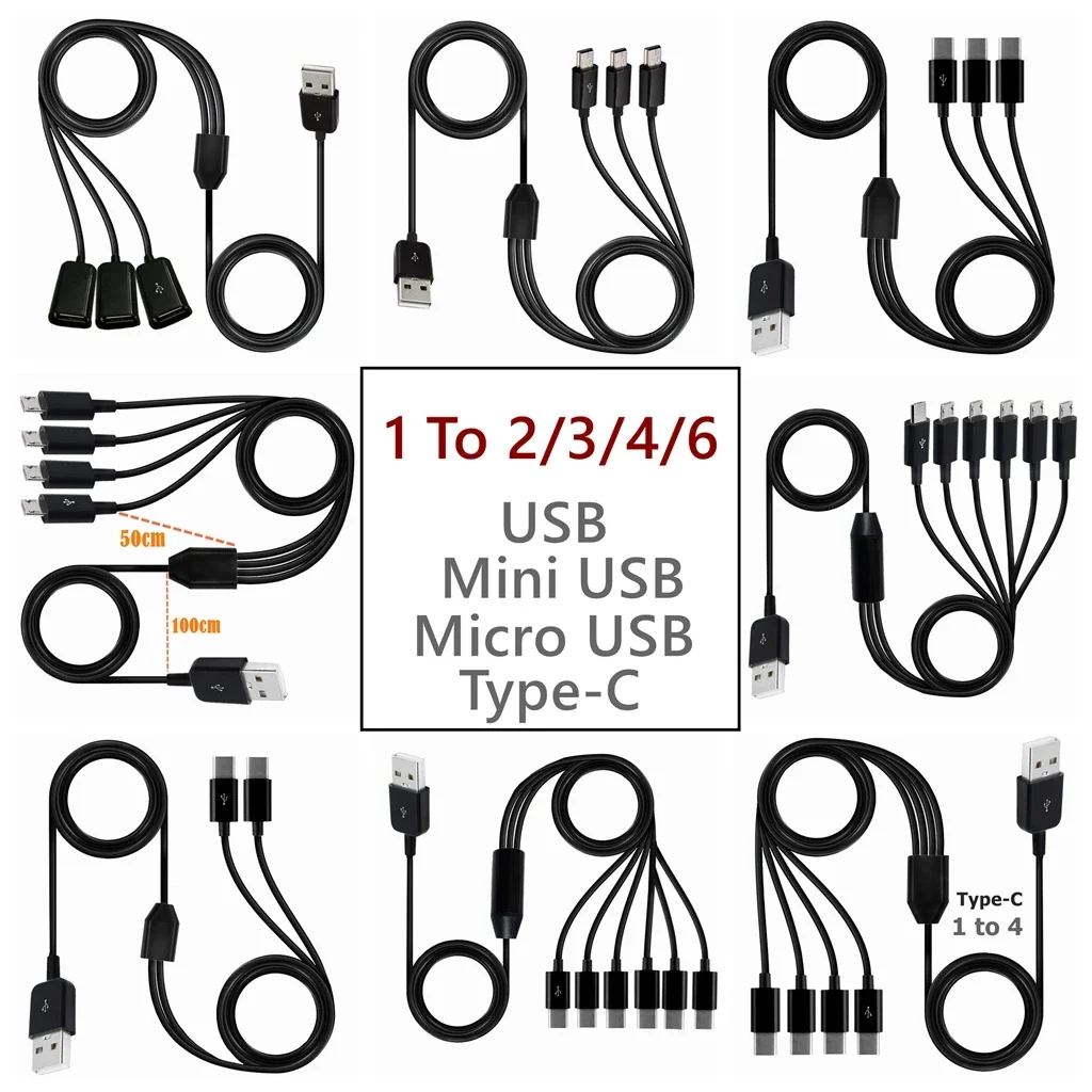 Tipo-C USB da 1 a 2 3 4 6 port - Photography Date recensione e prezzo