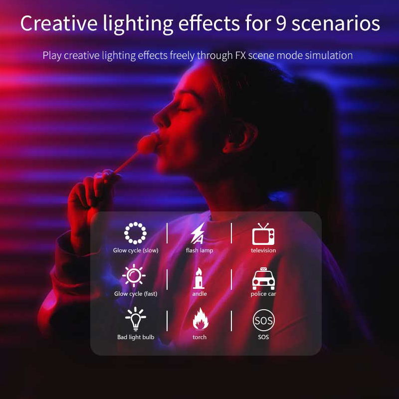 Luce di riempimento RGB portat - Photography Darkroom recensione e prezzo