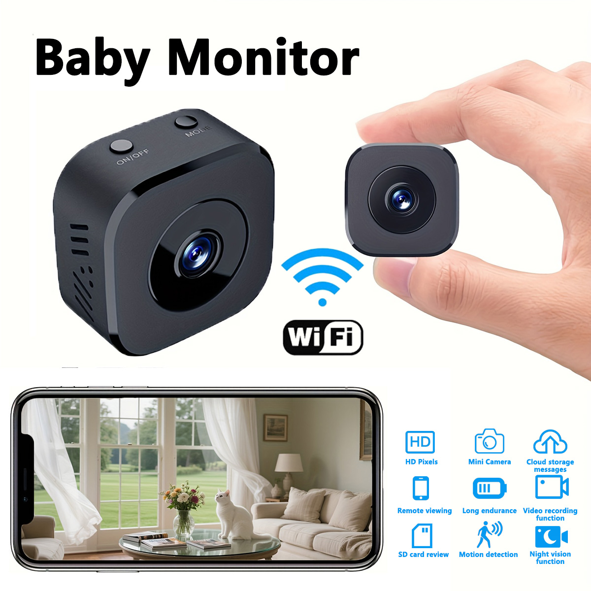 1080P HD Mini WiFi Telecamera  - Photography Videography recensione e prezzo