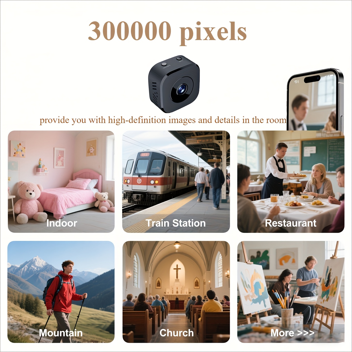 1080P HD Mini WiFi Telecamera  - Photography Videography recensione e prezzo