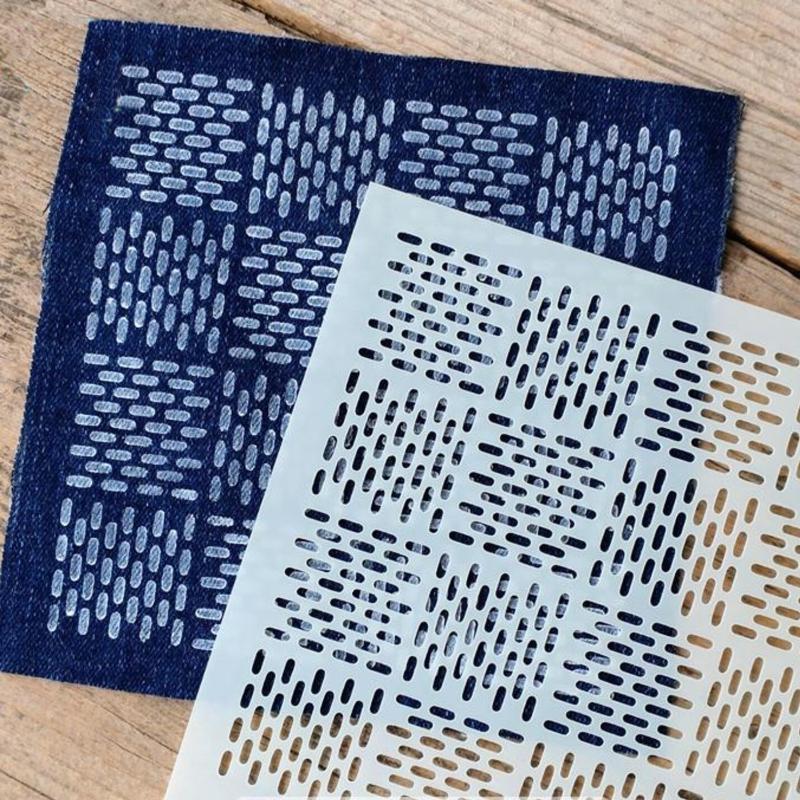 Stencil per Ricamo Sashiko Riu - Photography Geometry recensione e prezzo