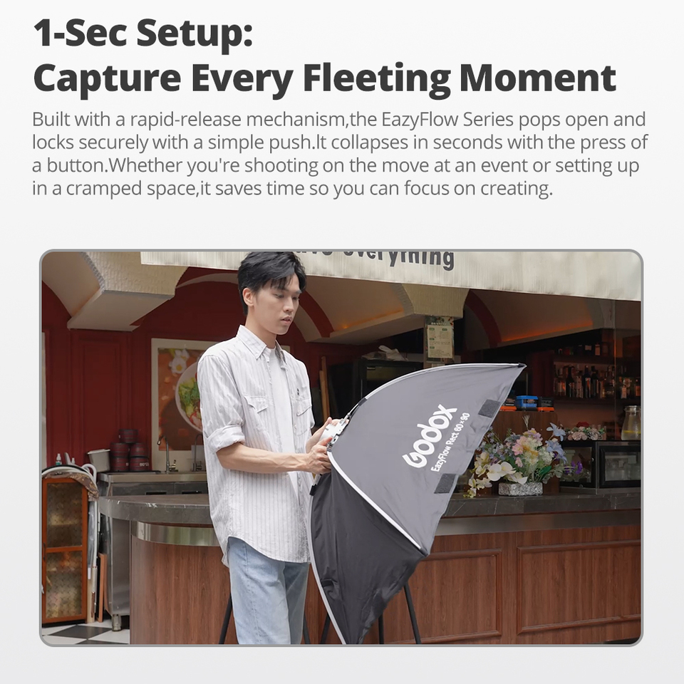 Softbox pieghevole Godox serie - Photography Darkroom recensione e prezzo